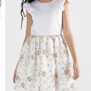 Rare Editions Little Girl Embroidered Social Dress size 6X NWT $84R